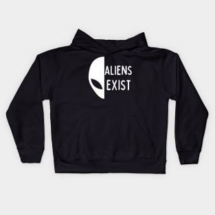 Aliens Exist Kids Hoodie